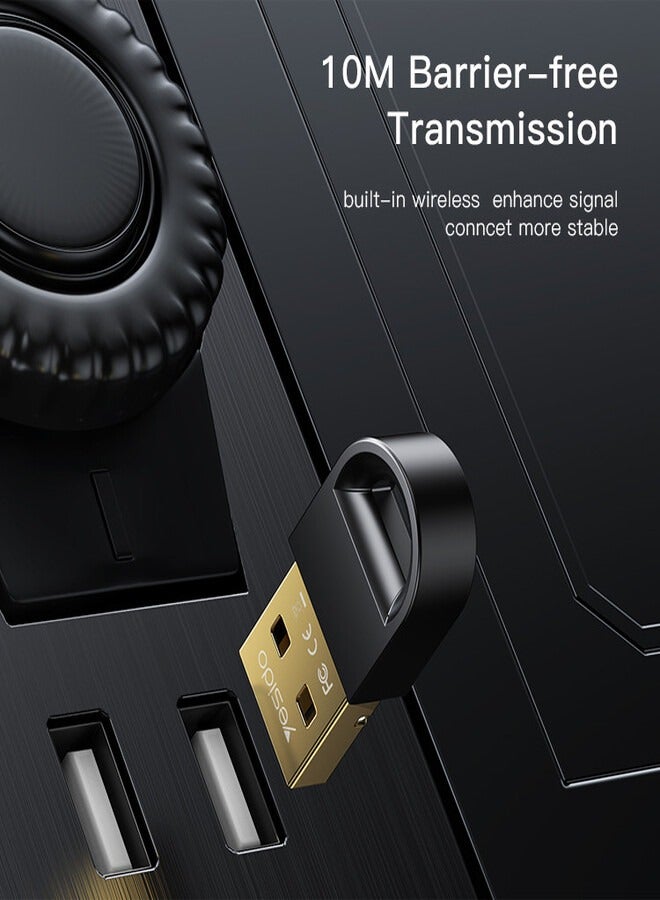 Yesido YAU34 Mini USB Bluetooth 5.1 Adapter for PC/Laptop