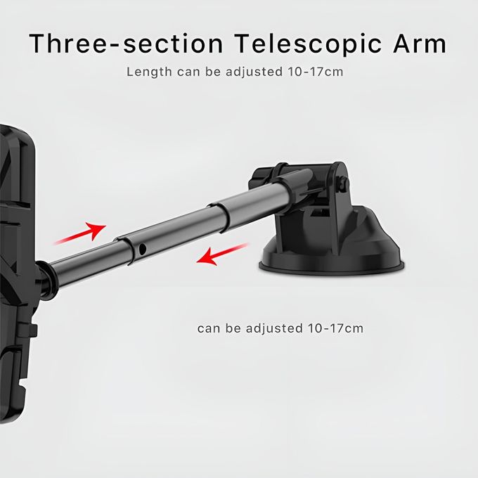 Yesido C40 Magnetic Car Phone Mount – 360° Rotation