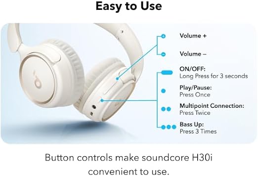 Soundcore H30i Wireless Headphones
