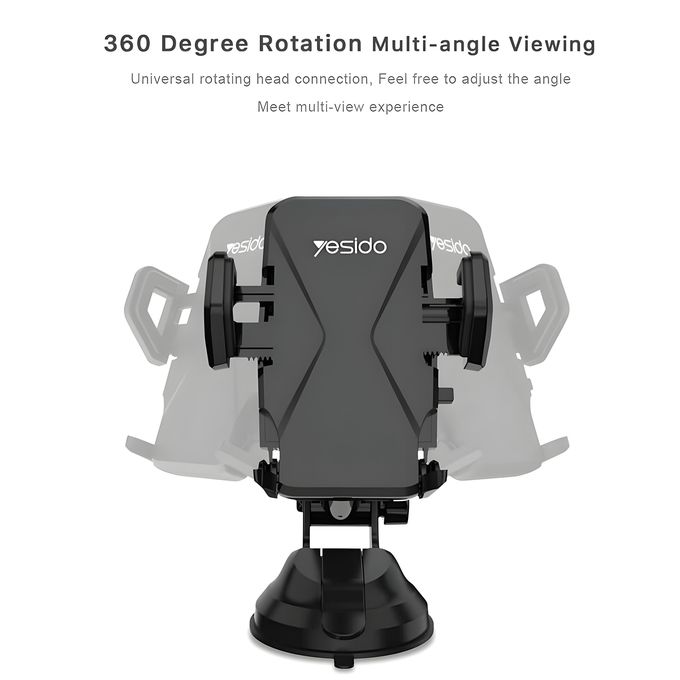 Yesido C40 Magnetic Car Phone Mount – 360° Rotation