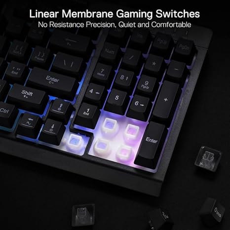 Redragon K515 SHIVA RGB Gaming Keyboard – 98 Keys