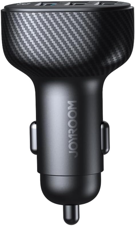 JOYROOM JR-CCD03 3.4A Car Charger 3 USB with Digital Display