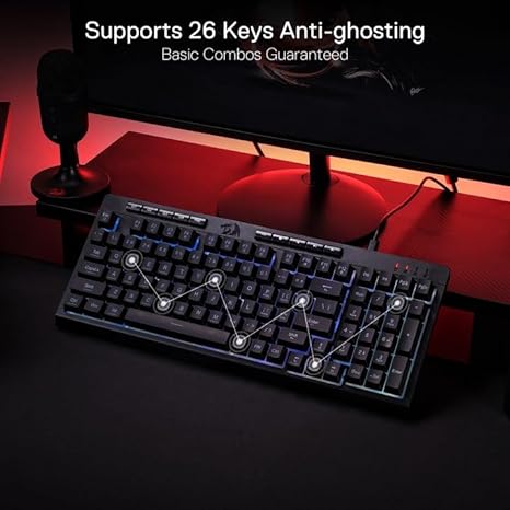 Redragon K515 SHIVA RGB Gaming Keyboard – 98 Keys