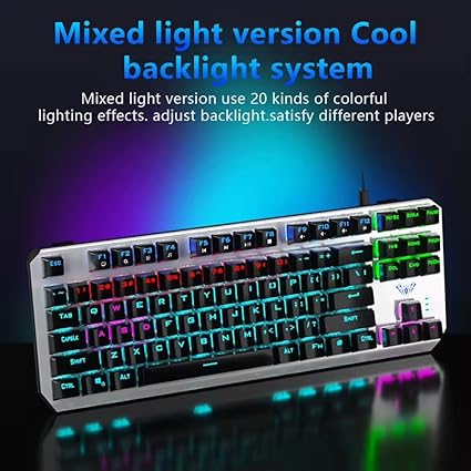AULA Wind F3087 Mechanical Gaming Keyboard – 87 Keys, Backlit
