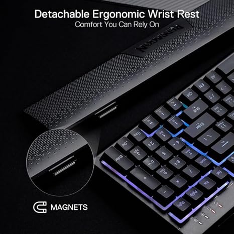 Redragon K515 SHIVA RGB Gaming Keyboard – 98 Keys