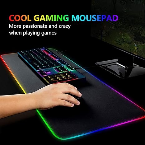 GMS WT-5 RGB Gaming Mouse Pad – 80x30cm, Large