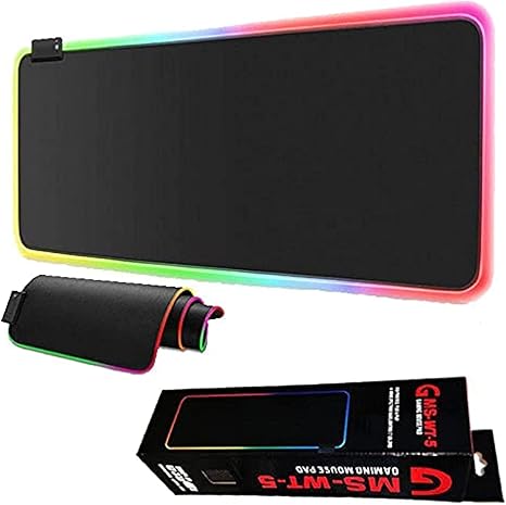 GMS WT-5 RGB Gaming Mouse Pad – 80x30cm, Large