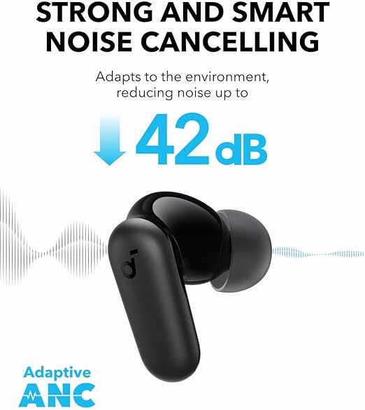 Soundcore R50i NC True Wireless Earbuds – Big Bass, ANC, Green