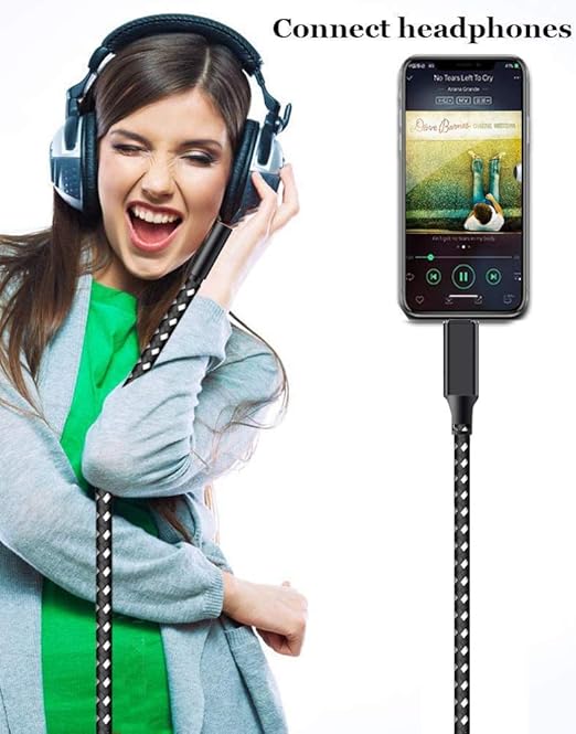 SIKENAI Lightning to 3.5mm Audio Adapter