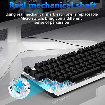 AULA Wind F3087 Mechanical Gaming Keyboard – 87 Keys, Backlit