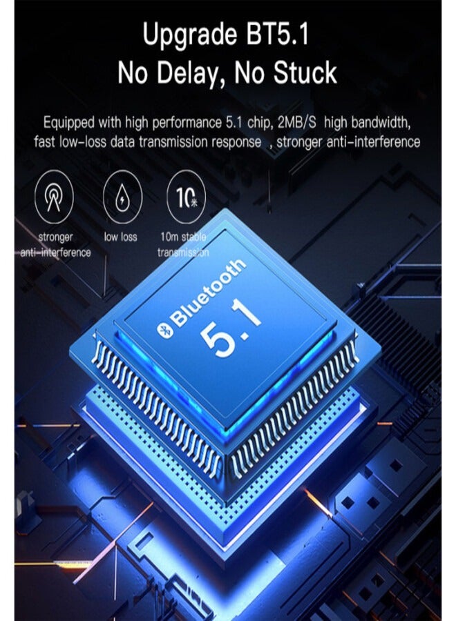 Yesido YAU34 Mini USB Bluetooth 5.1 Adapter for PC/Laptop