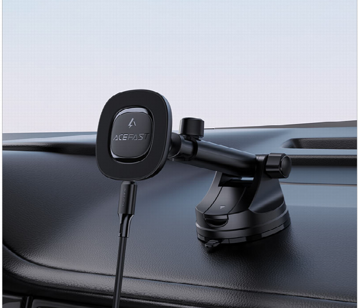 Acefast D47 Magnetic Car Holder with Fast Wireless Charging