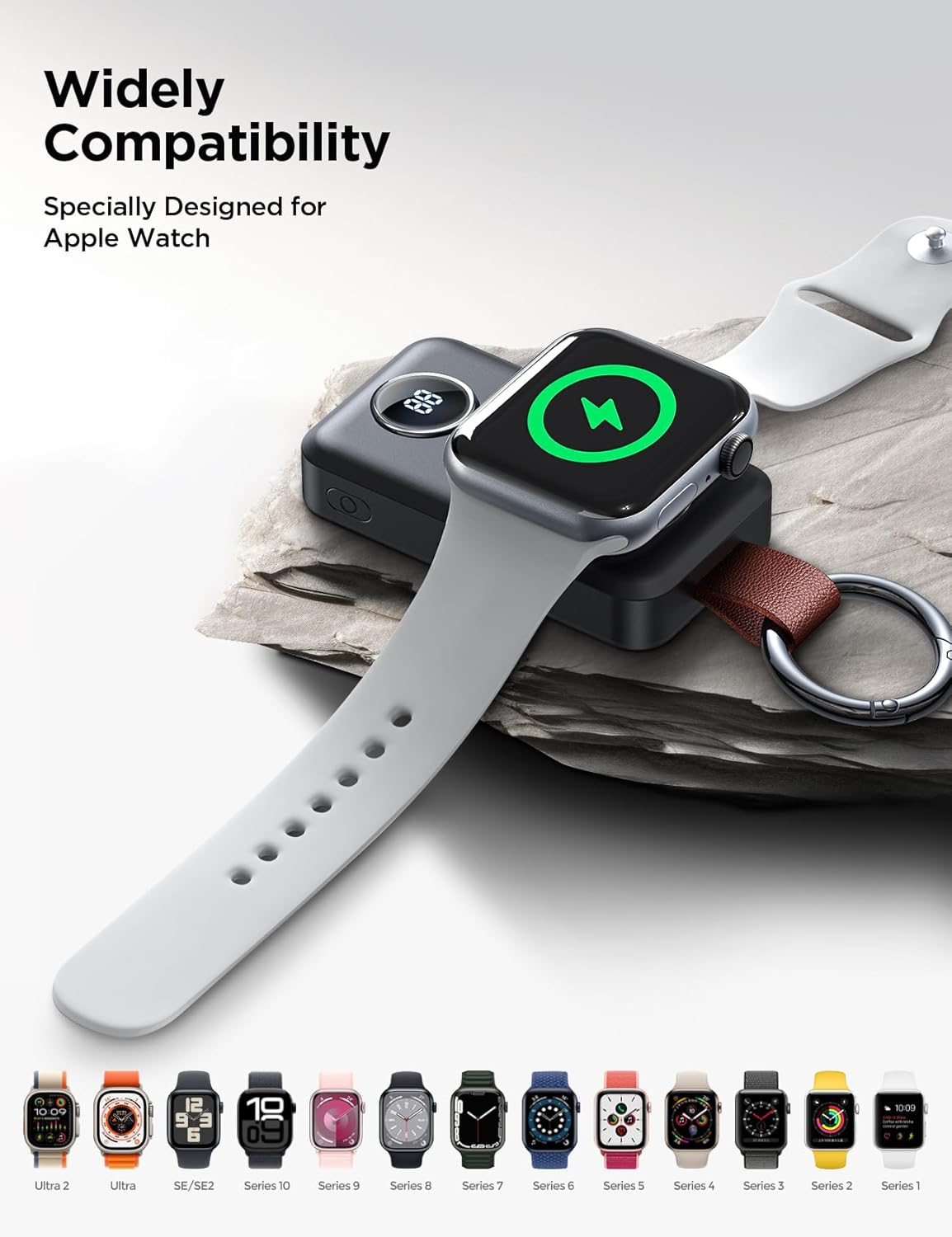 JOYROOM 2000mAh Magnetic Apple Watch Wireless Charger Power Bank