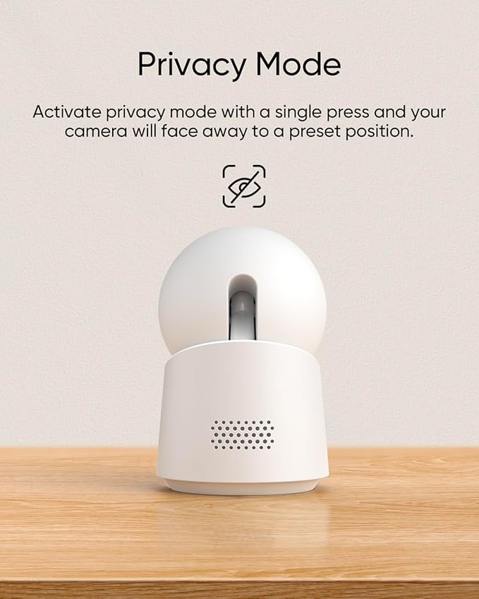 eufy Security Indoor Cam C220 2K Smart PTZ Wi-Fi Camera