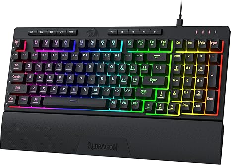 Redragon K515 SHIVA RGB Gaming Keyboard – 98 Keys