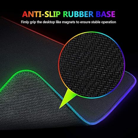 GMS WT-5 RGB Gaming Mouse Pad – 80x30cm, Large