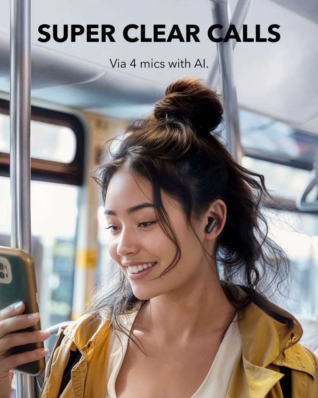 Soundcore R50i NC True Wireless Earbuds – Big Bass, ANC, Green