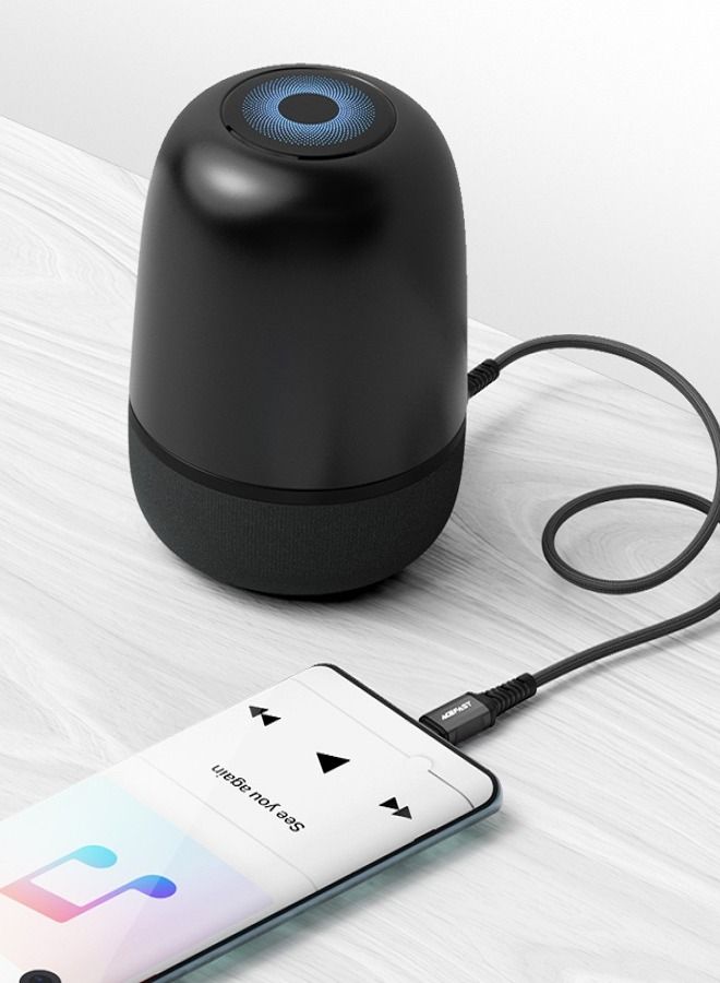 AceFast C1‑08 USB‑C to 3.5mm Male Audio Cable – Hi‑Fi Sound