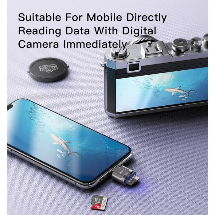 Yesido GS18 Mini Lightning to TF OTG Card Reader (iPhone/iPad)