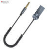 Yesido YAU24 2‑in‑1 Bluetooth Audio Adapter (Receiver & Transmitter)