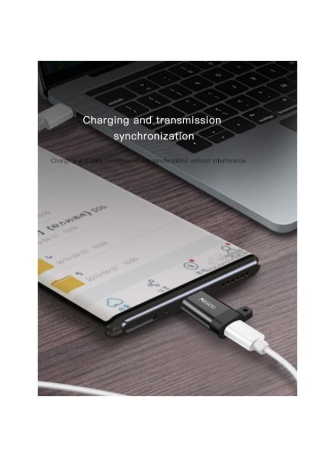 Yesido GS04 Micro‑to‑Type‑C Mini OTG Adapter – Portable Data & Charging Converter