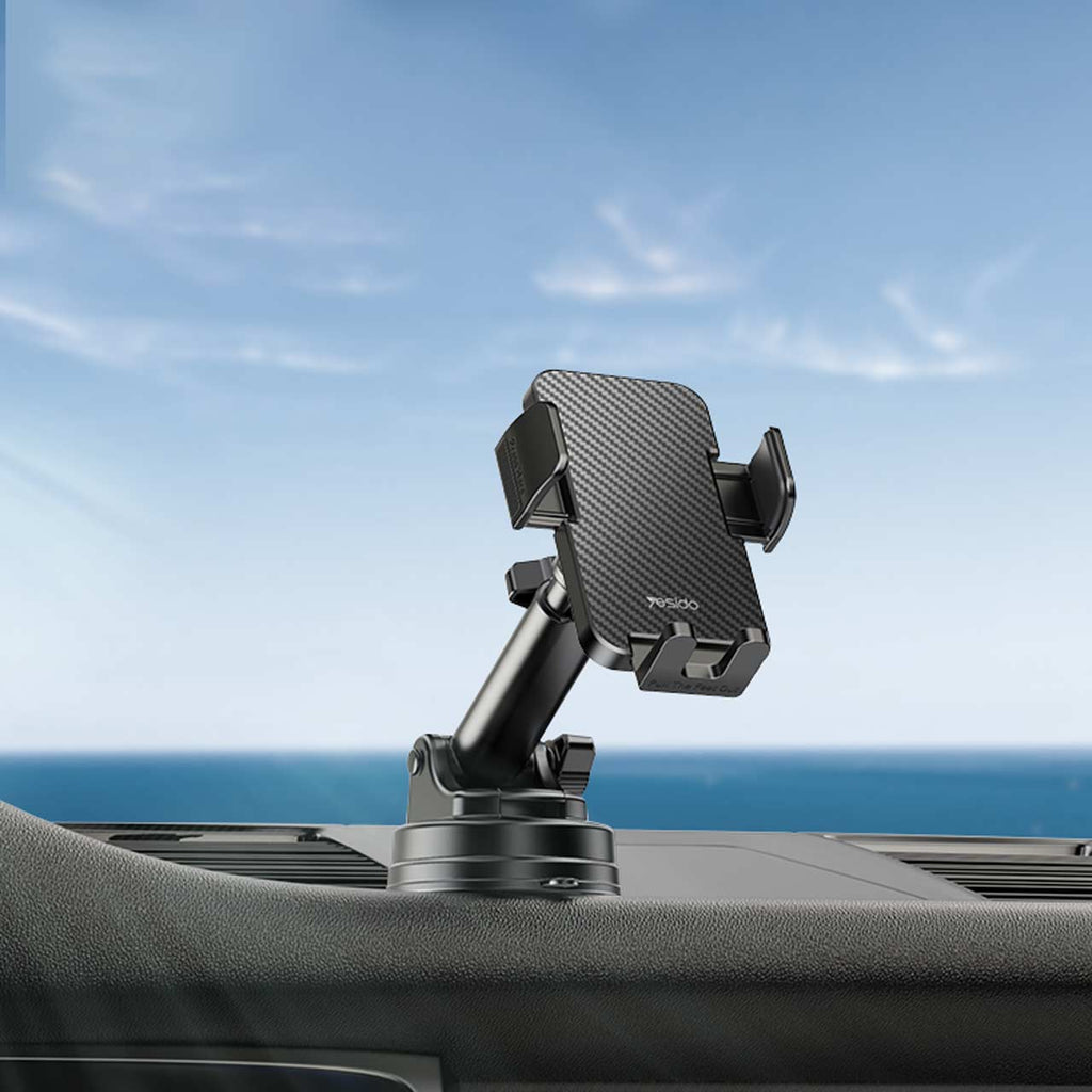 Yesido C173 Stand Car Phone Holder – Black