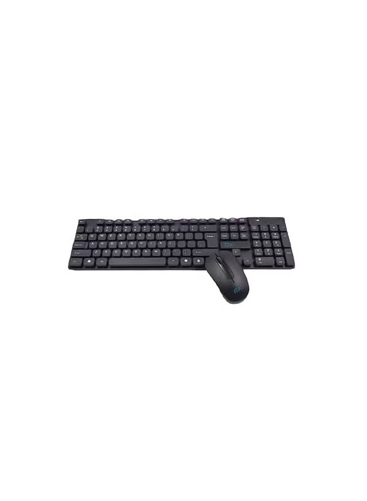 Wireless Keyboard and Mouse Combo – Black