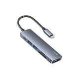 Yesido HB11 6-in-1 USB-C Multifunctional Docking Station & Hub Adapter