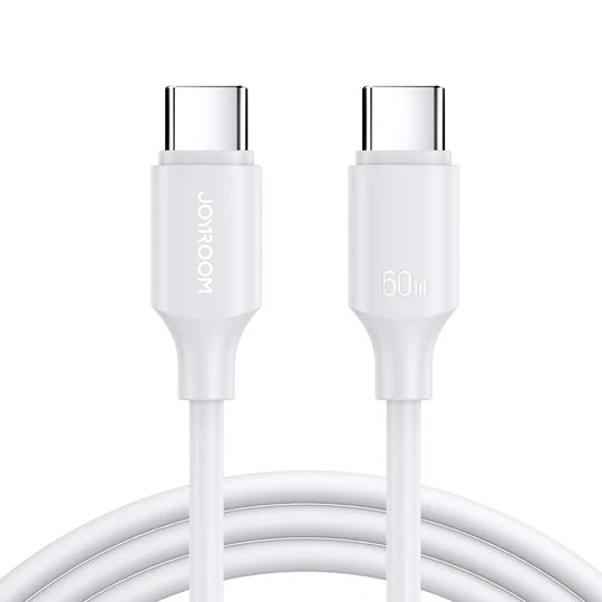 Joyroom USB-C to USB-C 60W Leather Cable (1m / 2m)