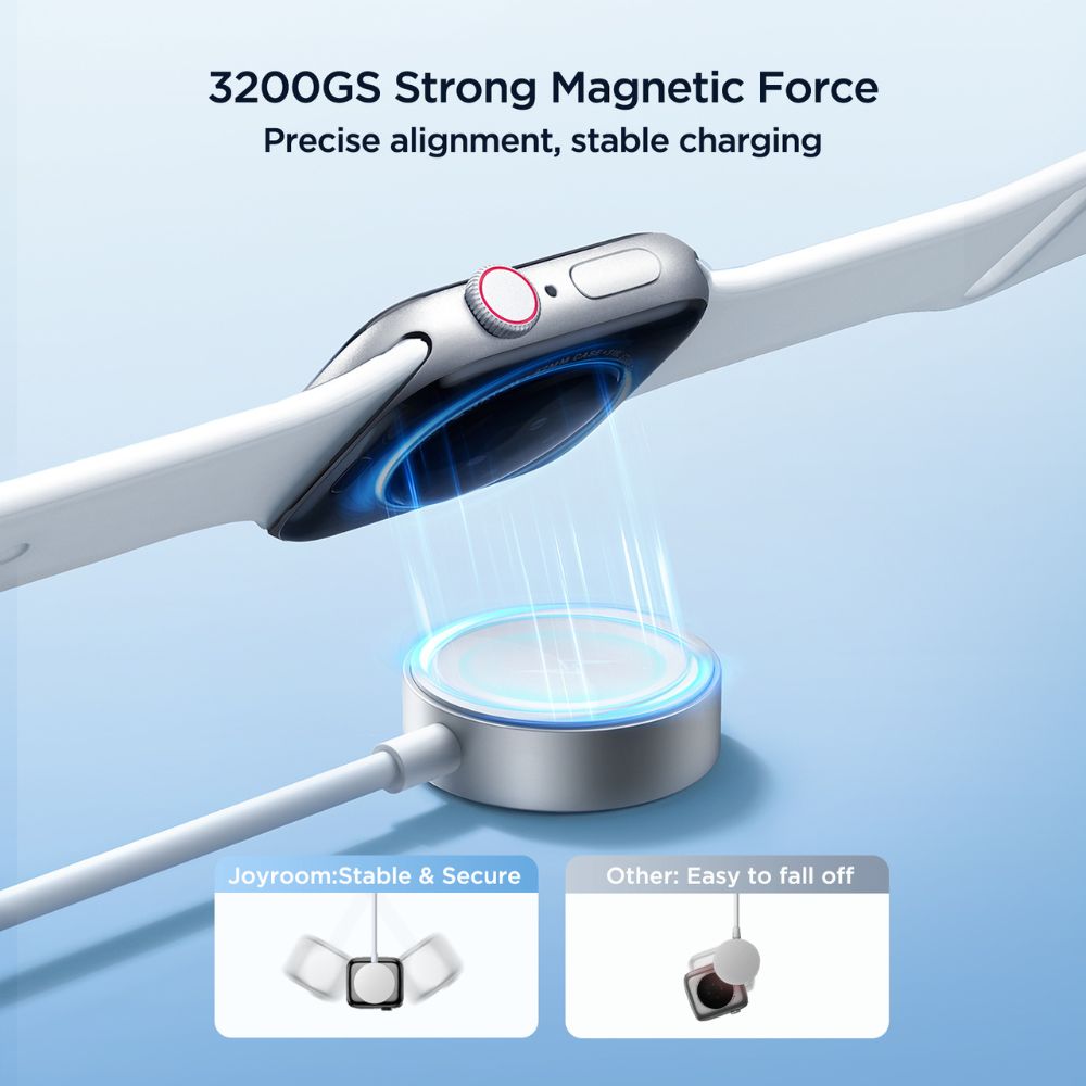 3-in-1 Magnetic Wireless Watch Charger Cable