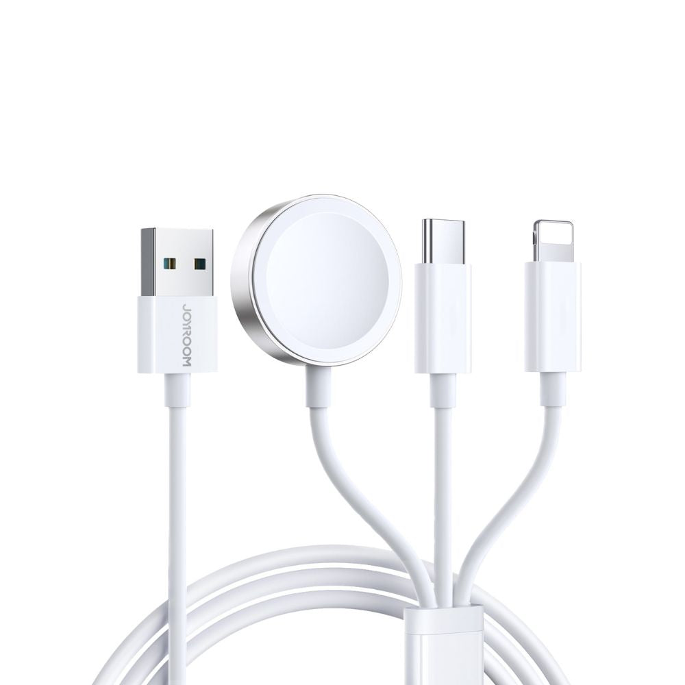 3-in-1 Magnetic Wireless Watch Charger Cable