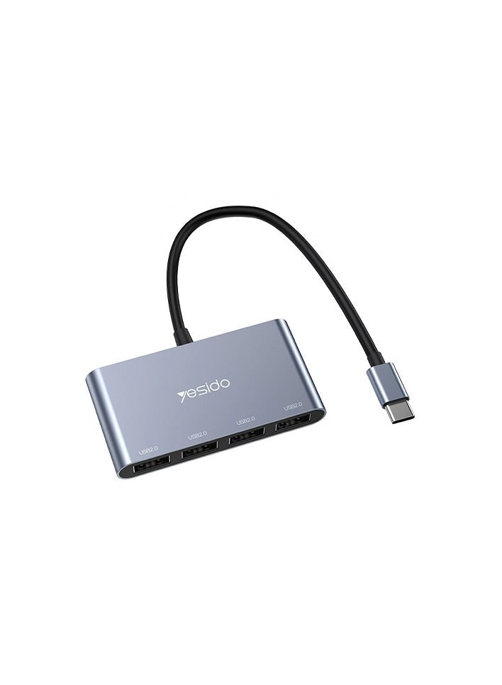 Yesido HB13 USB‑C to 4‑Port USB Adapter Hub