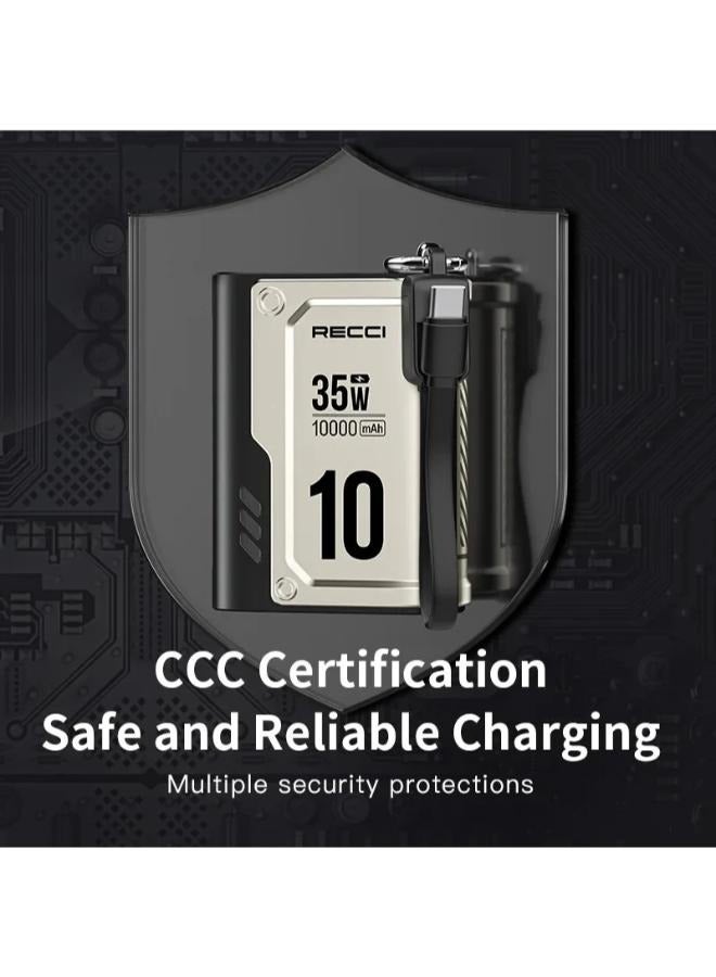Recci RPB-P57 10000 mAh 35W Fast Charge Power Bank