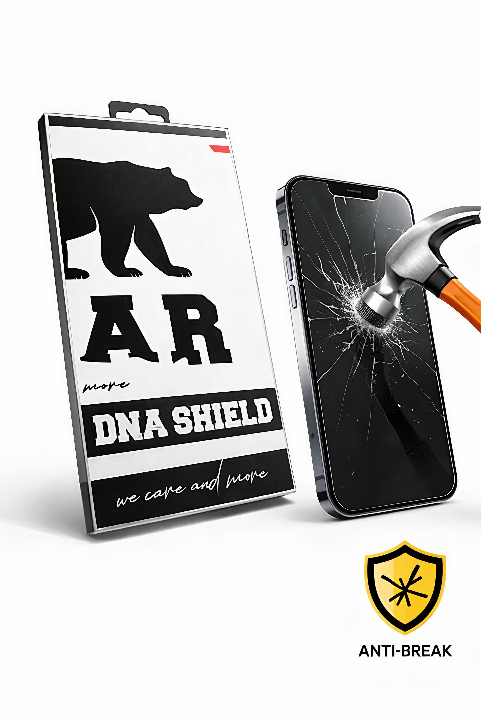 IBEAR DNA SHIELD – Shatter-Resistant Screen Protector